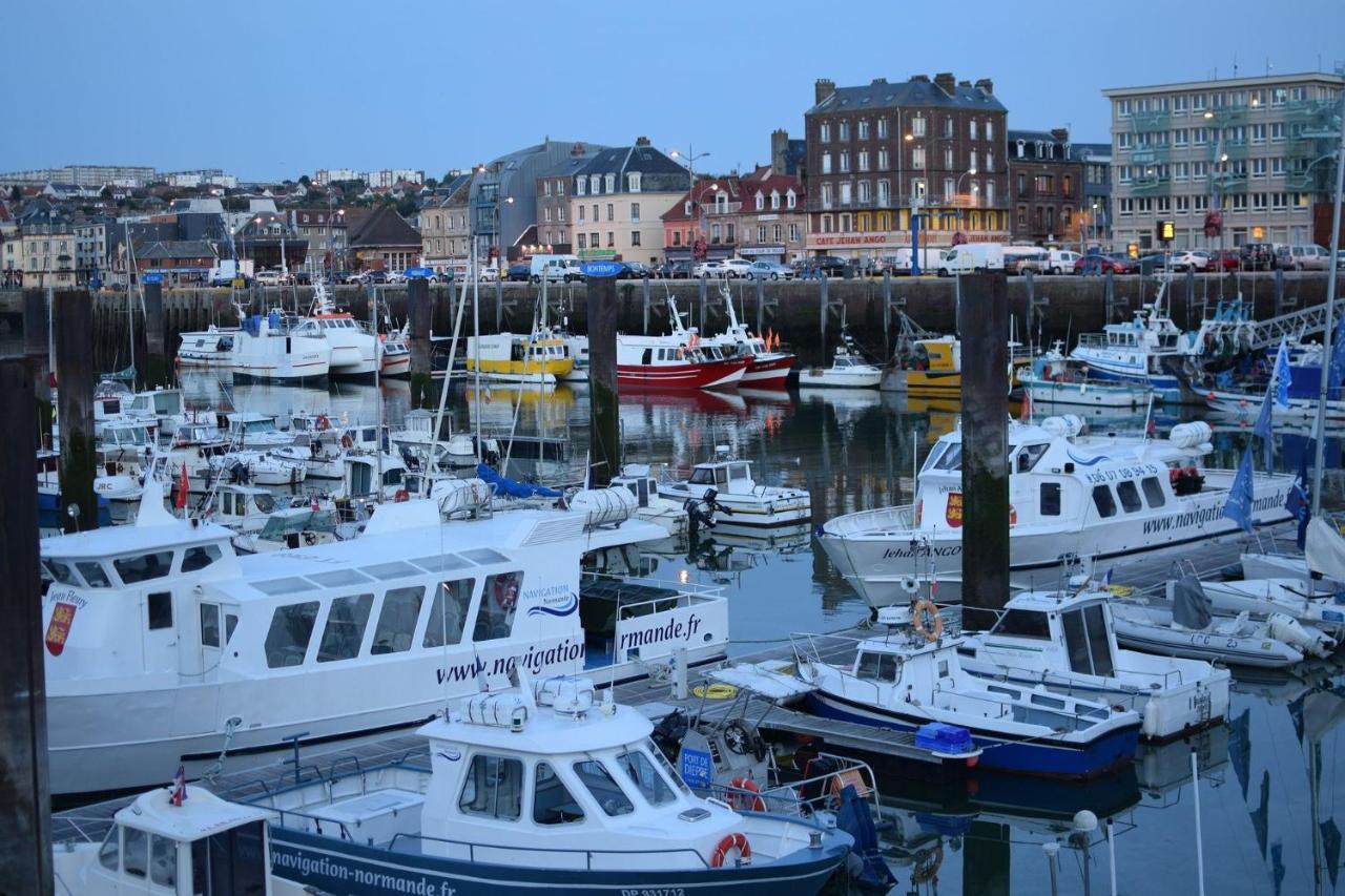 L'Entre Port & Mer - Vue Mer - Proxi Gare Plage & Quai - Hyper-Centre - Parking Gratuit Dieppe Bagian luar foto